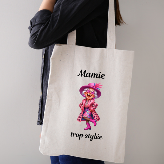 Sac fourre-tout Mamie trop stylée