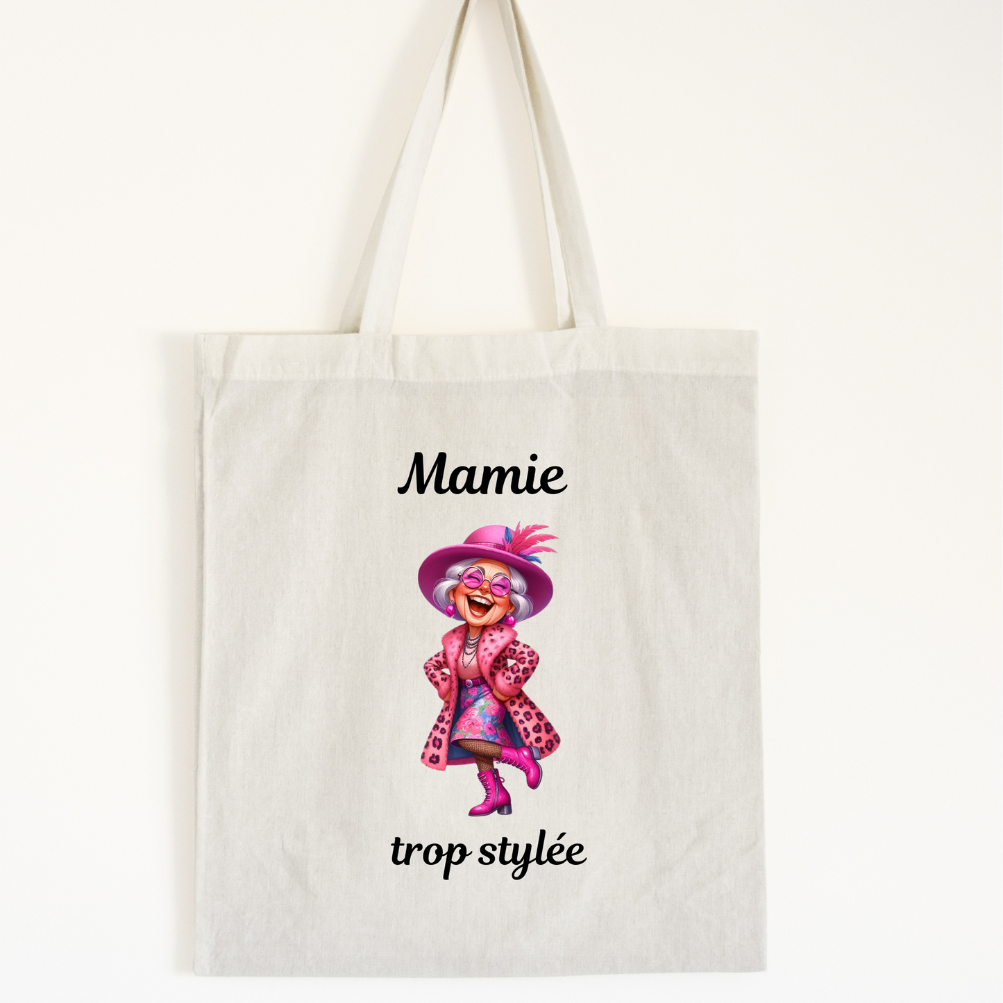 Sac fourre-tout Mamie trop stylée