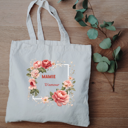 Sac Fourre-Tout Mamie d'Amour– Un Cadeau Tendre et Pratique