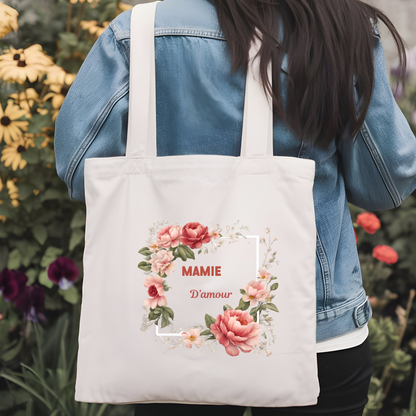 Sac Fourre-Tout Mamie d'Amour– Un Cadeau Tendre et Pratique