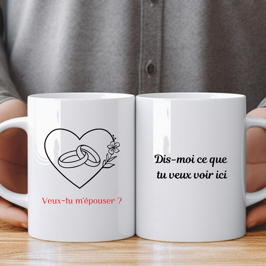 Mug Veux-tu m'épouser ?