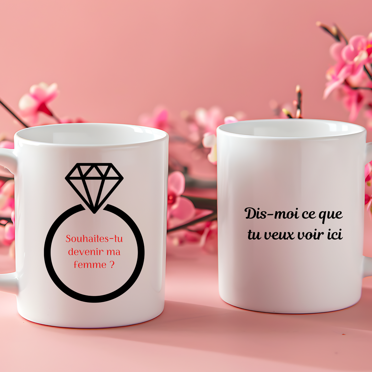 Mug Souhaites tu devenir ma femme ?