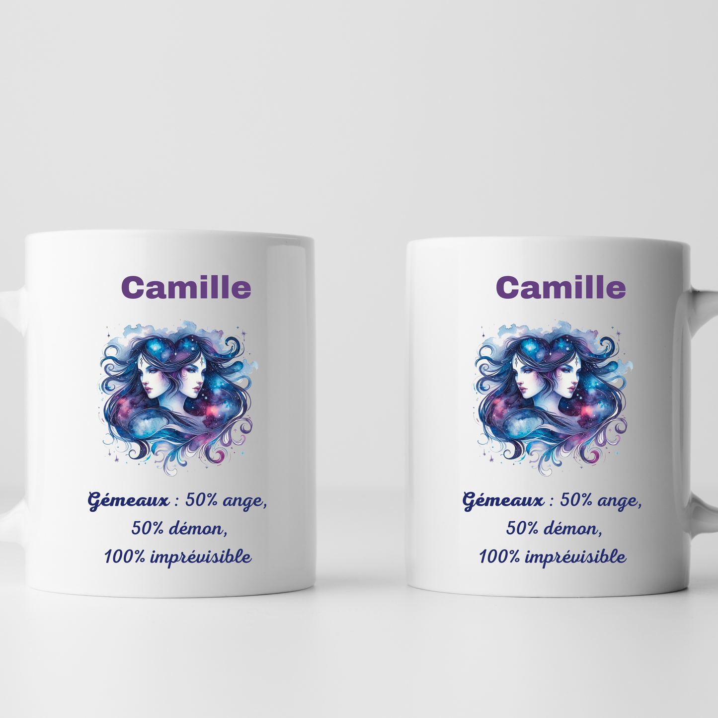 Mug Astrologique Gémeaux – 4 Choix de Personnalisation !