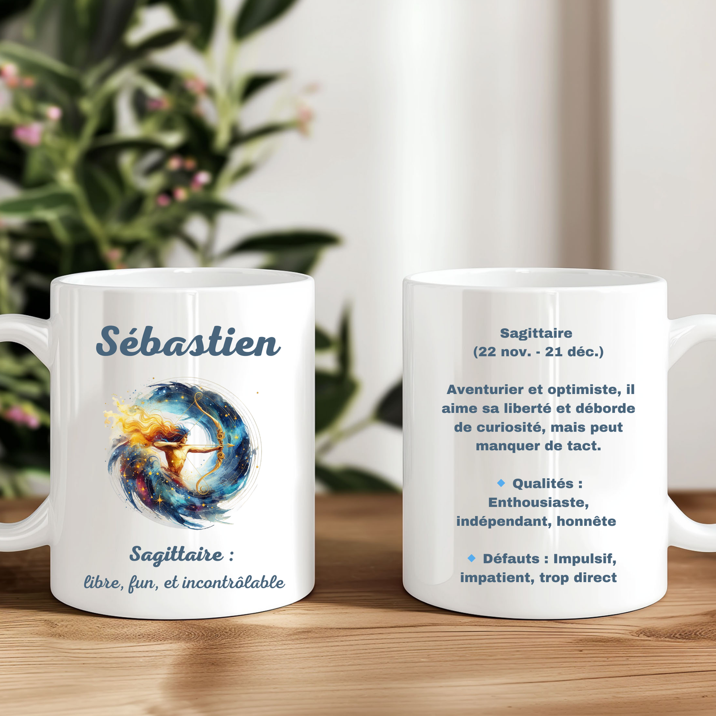 Mug Astrologique - Signe du Sagittaire - 4 Choix de Personnalisation !