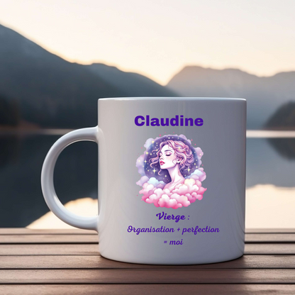 Mug Astrologique Vierge – 4 Choix de Personnalisation !