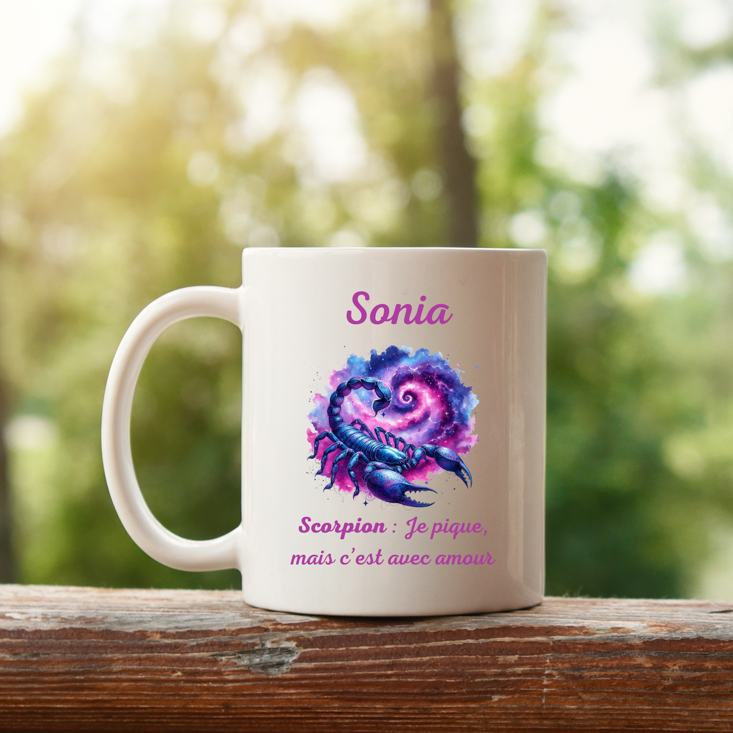 Mug Astrologique Scorpion – 4 Choix de Personnalisation !