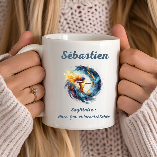 Mug Astrologique - Signe du Sagittaire - 4 Choix de Personnalisation !