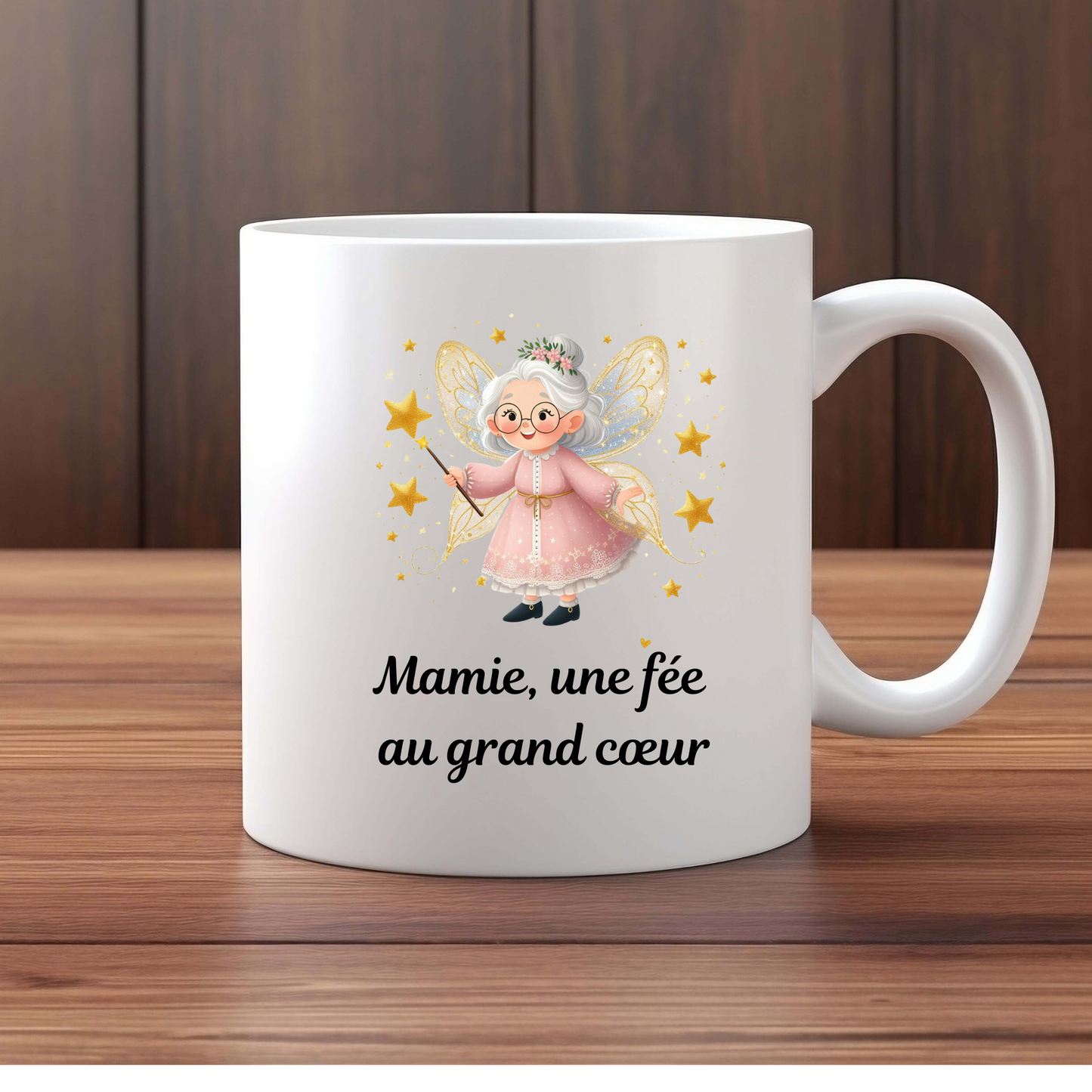 Mug Mamie, une fée au grand cœur