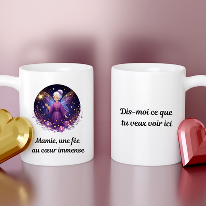 Mug Mamie, une fée au cœur immense